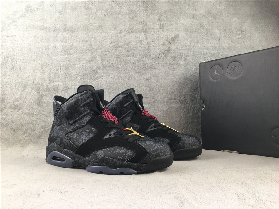 2021 Air Jordan 6 SD WMNS Singles Day Black Shoes - Click Image to Close